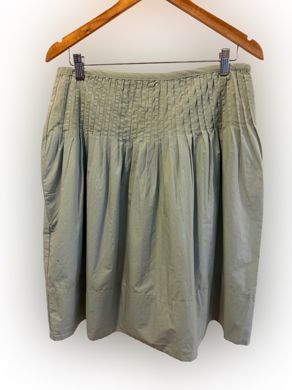 Free People Peyton Pintuck Midi Skirt, Size 10, NWOT - Picture 8 of 11